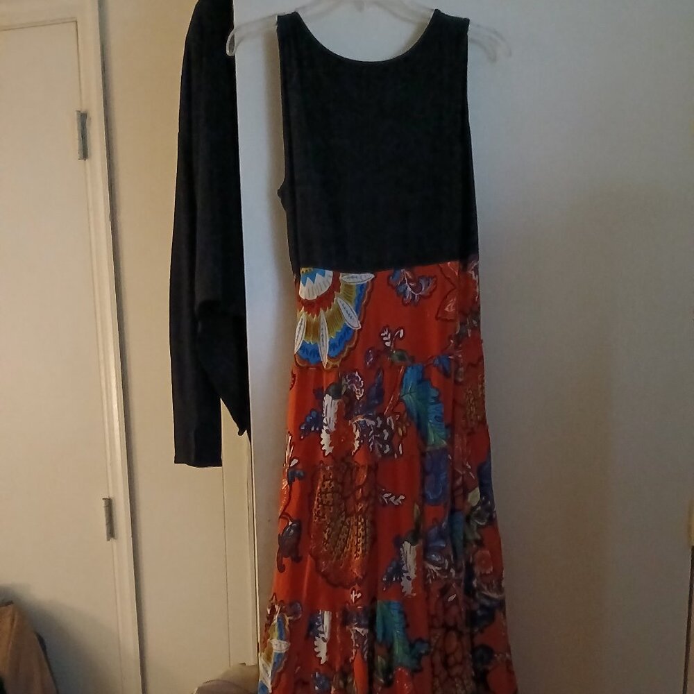 Grace Elements Ankle Length Tank Dress in a Size Medium